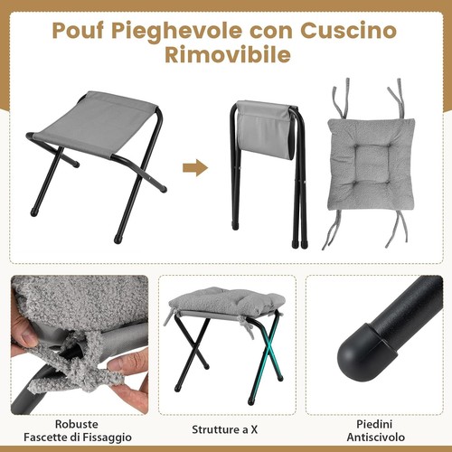 Costway poltrona relax con - costway,